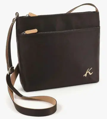 미사용 새상품 키타무라 K 숄더백 브라운 kitamura 브라운