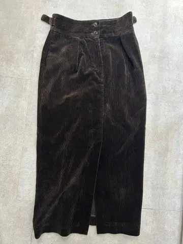 플란넬 plannel 롱 스커트 사이즈 0