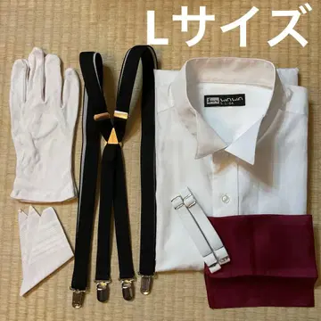 가격 인하! 신랑 잡화 셔츠 세트! 셔츠 L 사이즈 웨딩