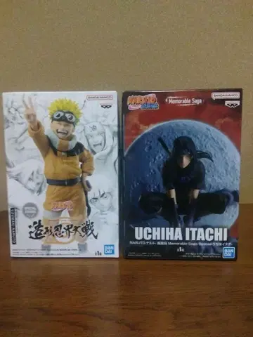 나루토 조형 인계대전 나루토 & 이타치 memorable 피규어 세트