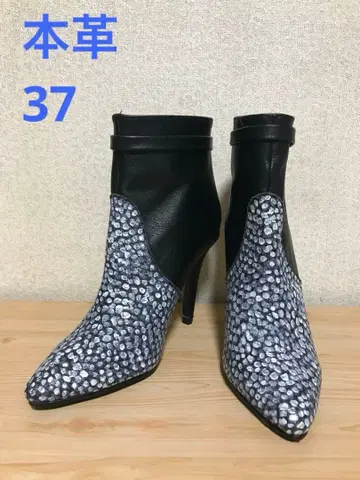 kobehusk 천연 가죽 숏 부츠