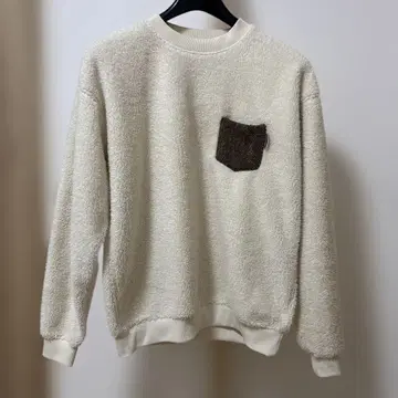 써니 라벨 M 보아 트레이닝복 아이보리 해리스 트위드 포켓 가을/겨울