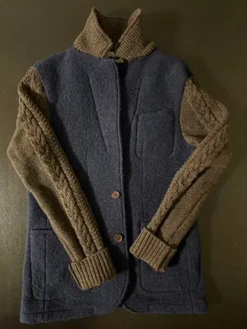 아바하우스 ABAHOUSE 자켓 니트