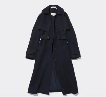 GU rokh 네이비 2 피스 코트 S