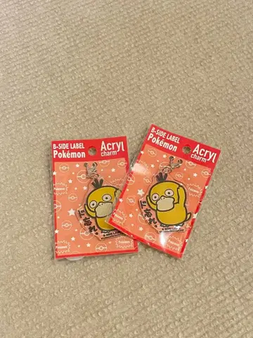 포켓몬 코닥 아크릴 참 2개 세트