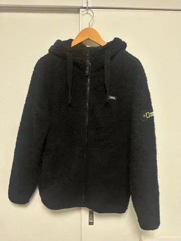 NATIONAL GEOGRAPHIC 플리스 자켓 L 사이즈 블랙