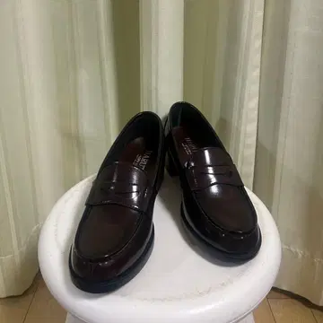 HARUTA 다크 브라운 로퍼 23.5cm