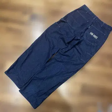 PINK HOUSE 다크 데님 스트레이트 데님