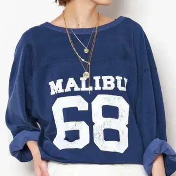 AP STUDIO athletic wear MASON 풋볼 T셔츠