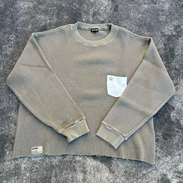 Schott 가슴 포켓 가죽 패치 써멀 롱티 짧은 기장 박스 실루엣