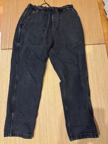 GUNGHO 베이커 팬츠 청바지 블랙