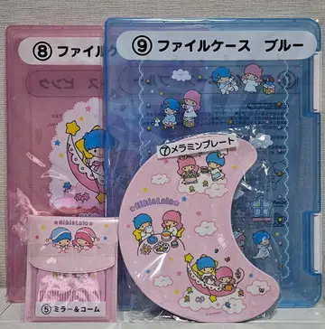 파일 케이스 멜라민 플레이트 거울 & 빗 키키라라 복권