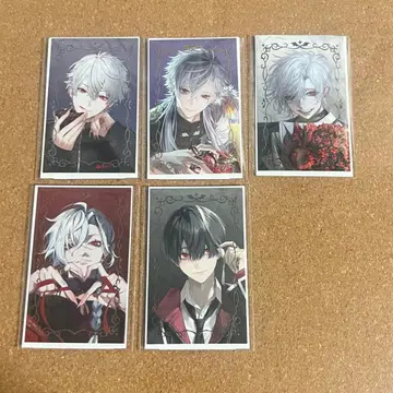 니지산지 쿠츠하 랜덤 사진풍 카드 레어 5종 세트