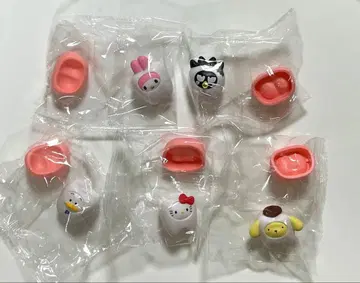 산리오 캐릭터즈 모두 함께 되자! 이 5종 세미 컴프 세트