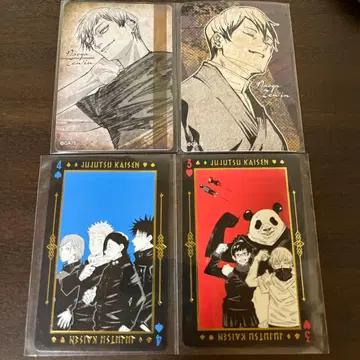 주술회전 점페스 마그넷 스티커 카드놀이 젠인 나오야 이타도리 유우지