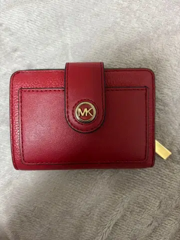 마이클코어스 지갑 빨간색