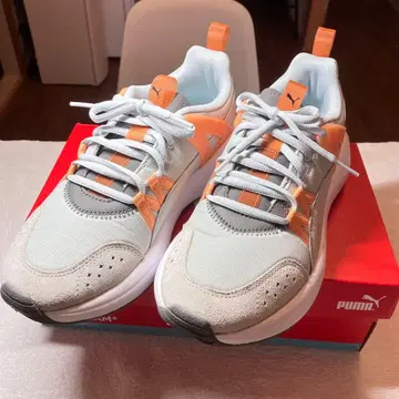 새상품급 여성용 푸마 소프트폼 플러스 24.5cm 라이트 그레이