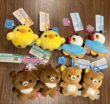 [ 새상품 ] 리락쿠마 봉제 인형 게이밍 리락쿠마 8세트