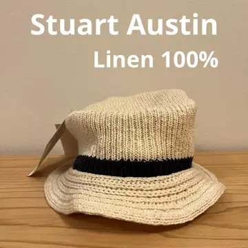 새상품 미사용 [ Stuart Austin 린넨 햇 ]