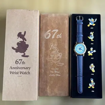 Disney 도날드 67th 버스데이 워치
