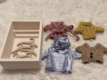 쓰리코 3coins 인형 촬영용 인형 옷 수납 서랍장 옷장 묶음 판매