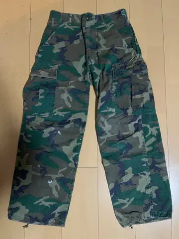 60s 정글 퍼티그 카모 빈티지 밀리터리 ERDL