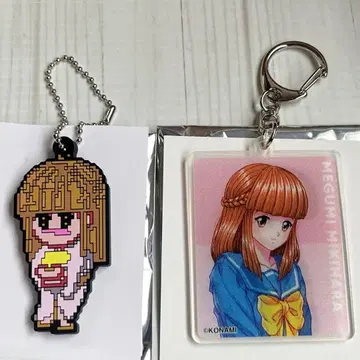 미키하라 아이 도키메키 메모리얼 아크릴 키링 러버 키링 세트