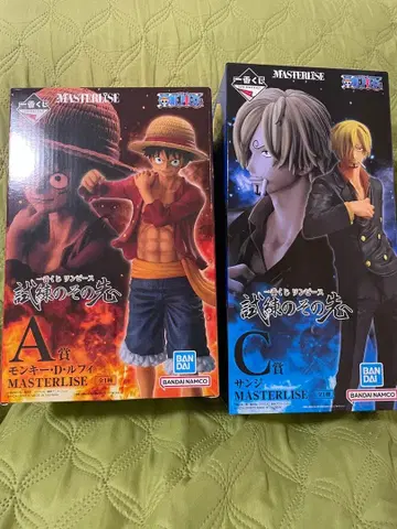원피스 MASTERLISE 루피 상디 피규어 세트