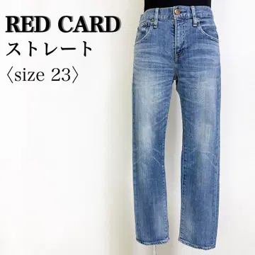 RED CARD 23 데님 25423 스트레이트 청바지 여성용