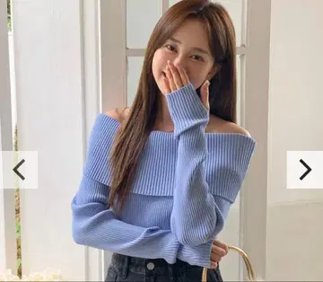 벌스데이 바쉬 OFFSHOULDER KNITTOPS 오프숄
