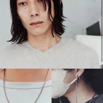 lidnm 폭스 캐시미어 V 니트 사이즈 M 덤 포함