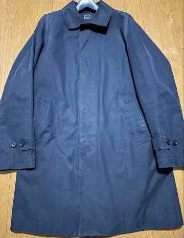 SHIPS 네이비 스텐카라 코트