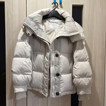 SNIDEL 아이보리 다운 자켓