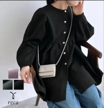 reca 전후 2WAY 스펀지 니트 풀오버