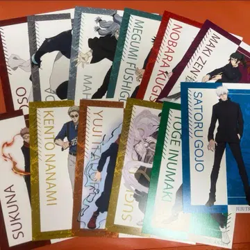 주술회전 점페스 캐릭터 애니 특전 전종