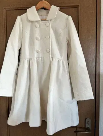 Liz Lisa 화이트 롱 코트