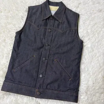 유나이티드 애로우즈 보아 베스트 인디고 46 사이즈