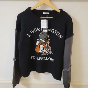 파울펠로우 피노키오 빌런즈 악역 레어 니트 데님 디즈니