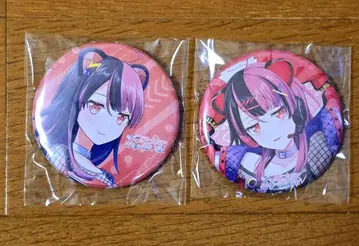 뱅드림 센고쿠 유노 캔뱃지 게이머즈 특전 2점