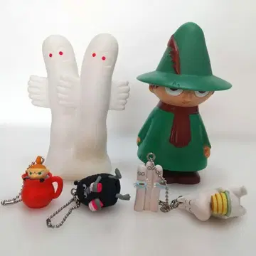 무민 저금통 (니요로니요로 스너프킨) 카페 마스코트 묶음 판매