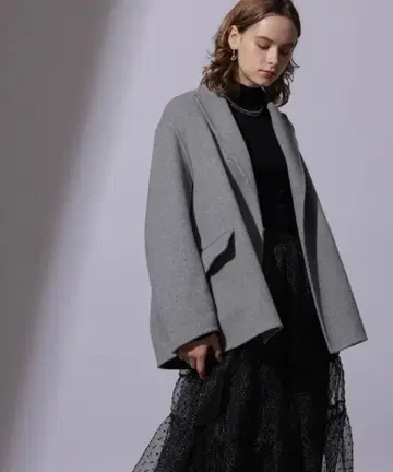 CADUNE 카듀네 울 테일러드 자켓 코트