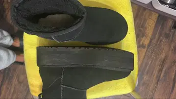 블랙 어그 부츠