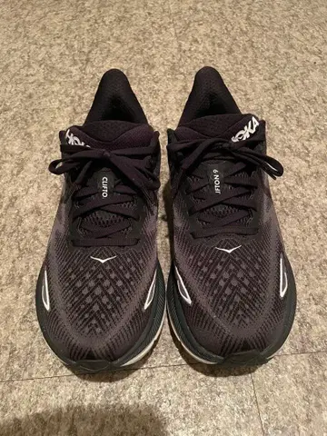 HOKA Clifton 9 블랙 26.5cm