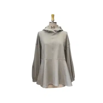 ayane 아얀 / 고기능 원단 디자인 후드티 그레이지