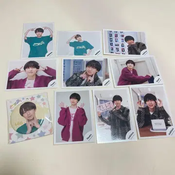 새상품급 나가오카 렌오 공식 사진 캔뱃지