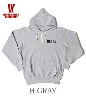 [새상품급] WAREHOUSE [USAFA HALF ZIP HOOD]