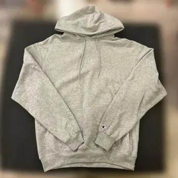 Champion 그레이 후드 부착 후드티