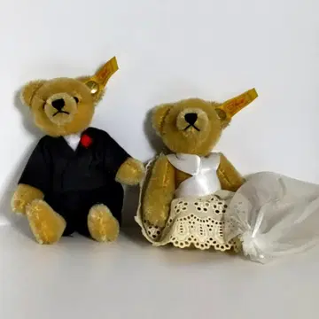 Steiff 슈타이프 미니 테디베어 결혼식 웨딩 브라이드