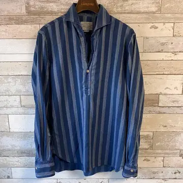 ORIAN 컷어웨이 오버 셔츠 sizeM 이탈리아제