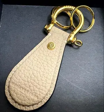 BONAVENTURA 베이지 가죽 키링